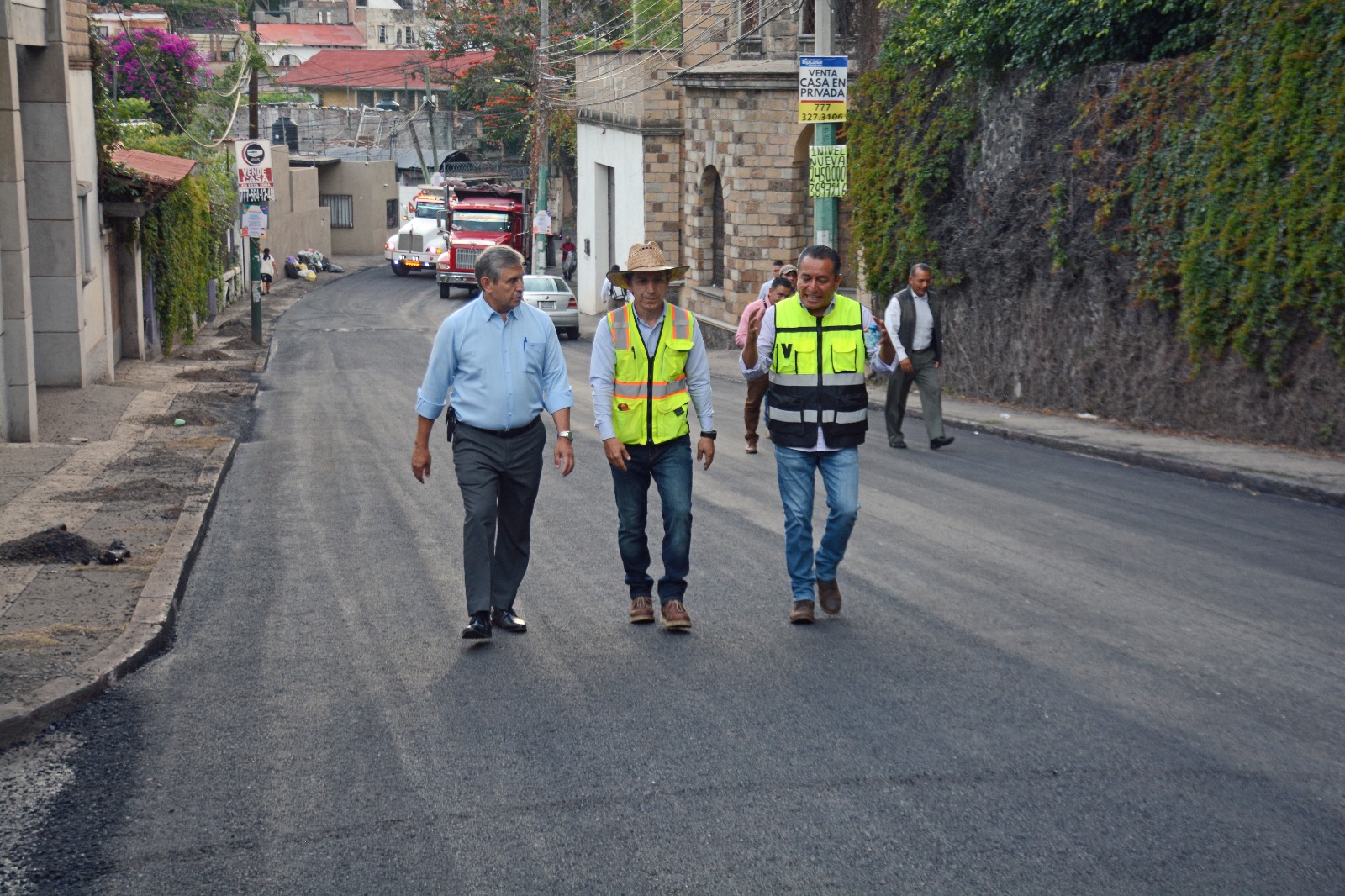 B Supervisa Jos Luis Uri Stegui Avances De La Obra De