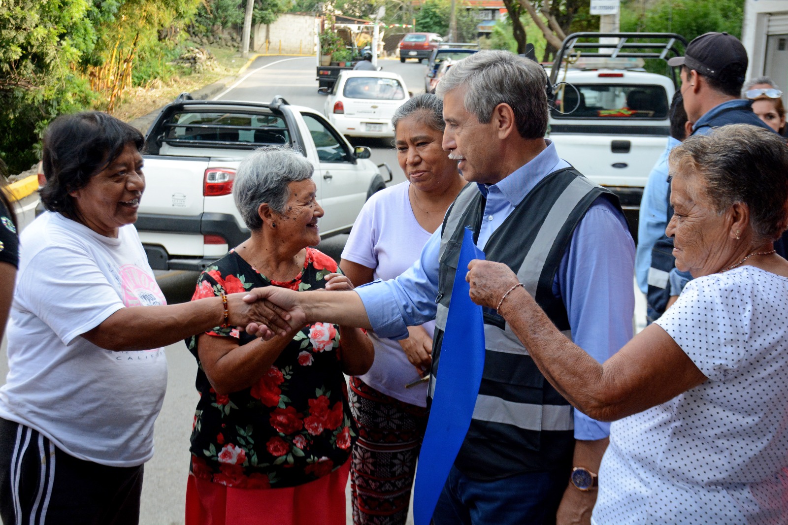 B1283 20 09 23 INAUGURA JOSÉ LUIS URIÓSTEGUI LA 2DA ETAPA LA OBRA DE