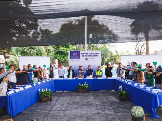 B85 19/02/25 CUMPLE AYUNTAMIENTO DE CUERNAVACA CON LA INSTALACIÓN DEL COMITÉ MUNICIPAL DE EMERGENCIAS