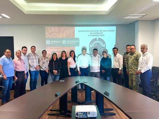 B89 21/02/2025 JOSÉ LUIS URIÓSTEGUI Y CABILDO DE CUERNAVACA CIERRAN FILAS CON SSPC PARA COORDINAR ESTRATEGIAS DE SEGURIDAD