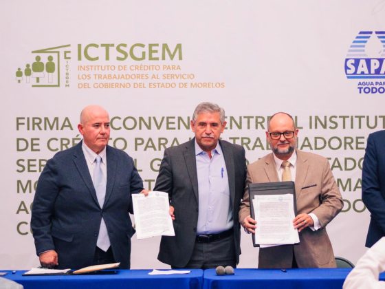 B345 25/06/25 DESPUÉS DE 15 AÑOS, PERSONAL SINDICALIZADO DEL SAPAC RECUPERA BENEFICIOS QUE OTORGA EL INSTITUTO DE CRÉDITO DEL ESTADO DE MORELOS