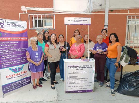 B448 31/07/25 EL INSTITUTO DE LA MUJER DE CUERNAVACA CONTINÚA ACERCANDO SUS SERVICIOS GRATUITOS A TODOS LOS POBLADOS Y COLONIAS
