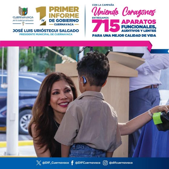 B780 07/12/25 DIF CUERNAVACA FORTALECE ACCIONES INTEGRALES PARA EL BIENESTAR DE LAS FAMILIAS Y GRUPOS VULNERABLES DURANTE EL PRIMER AÑO DE LA SEGUNDA GESTIÓN DE JOSÉ LUIS URIÓSTEGUI