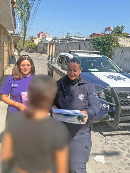 B920 07/02/26 INSTITUTO DE LA MUJER DE CUERNAVACA Y SEPRAC REALIZAN RECORRIDO DE VERIFICACIÓN DE MEDIDAS DE PROTECCIÓN