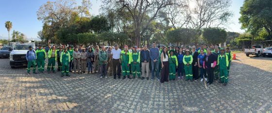 B931 11/02/26 SÍNDICA EN FUNCIONES DE PRESIDENTA MUNICIPAL DE CUERNAVACA REALIZA RECORRIDO Y REUNIÓN CON PERSONAL DE PARQUES Y JARDINES