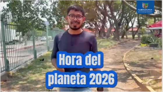 F198 25/03/26 CUERNAVACA SE SUMA A LA HORA DEL PLANETA 2026 Y LLAMA A LA CIUDADANÍA A PARTICIPAR POR EL MEDIO AMBIENTE