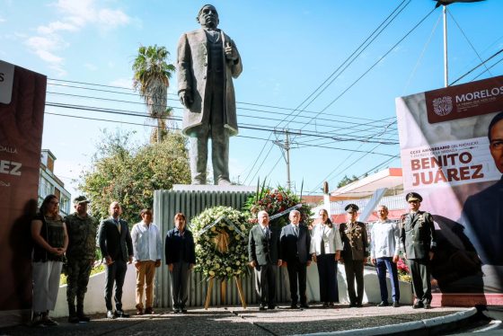 B1033 21/03/26 REIVINDICA JOSÉ LUIS URIÓSTEGUI LEGADO DE BENITO JUÁREZ COMO GUÍA DEL SERVICIO PÚBLICO EN CUERNAVACA