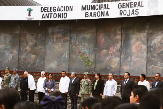 F249 01/06/26 CUERNAVACA REFUERZA VALORES CÍVICOS Y COORDINACIÓN INSTITUCIONAL CON COMUNIDAD ESTUDIANTIL EN CEREMONIA DE HONORES A LA BANDERA