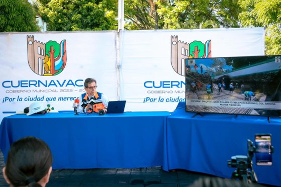 B1293 22/06/26 MANTIENE AYUNTAMIENTO DE CUERNAVACA RITMO DE INVERSIÓN EN OBRA PÚBLICA CON MÁS DE 50 PROYECTOS EN DISTINTAS ETAPAS