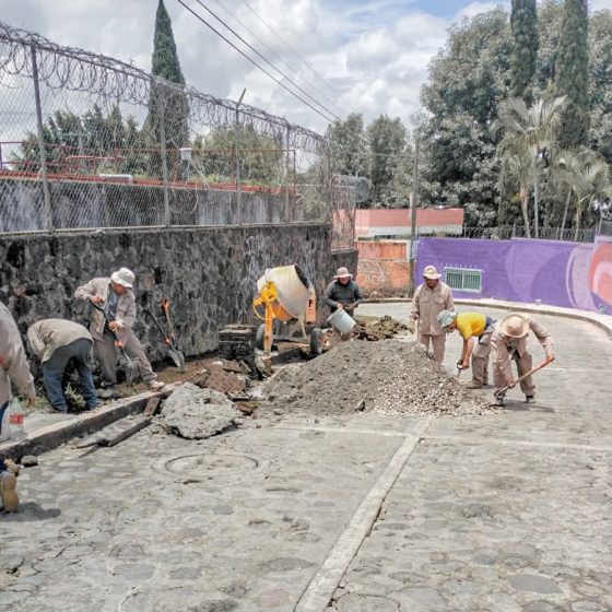 B1367 18/07/26 CUERNAVACA AVANZA EN EL MEJORAMIENTO INTEGRAL DE LA CALLE LOS PINOS, DE SANTA MARÍA AHUACATITLÁN
