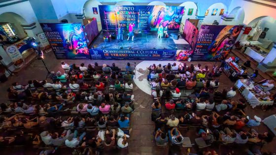 B1402 31/07/26 EXITOSA JORNADA TEATRAL REÚNE A CIENTOS DE PERSONAS EN EL QUINTO FESTIVAL CULTURAL DE VERANO CUERNAVACA 2026