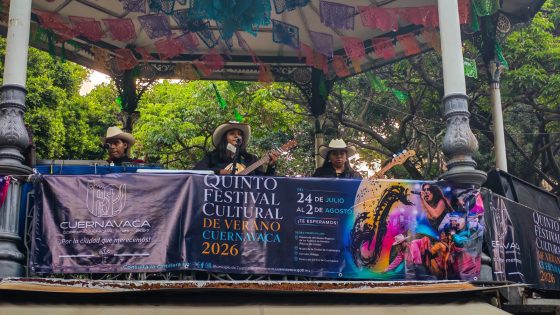 B1392 27/07/2026 EL PRIMER FIN DE SEMANA DEL FESTIVAL CULTURAL DE VERANO 2026 LLENA DE ARTE Y CULTURA EL CENTRO HISTÓRICO DE CUERNAVACA