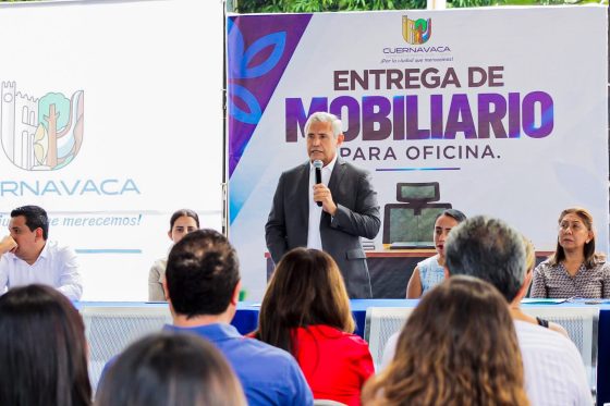 F330 26/09/26 CUERNAVACA RENUEVA MOBILIARIO EN DEPENDENCIAS MUNICIPALES PARA MEJORAR LA ATENCIÓN A LA CIUDADANÍA