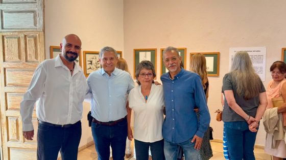 INAUGURA JOSÉ LUIS URIÓSTEGUI LA EXPOSICIÓN “ANATOMÍA DEL DIBUJO” EN EL MUSEO DE LA CIUDAD