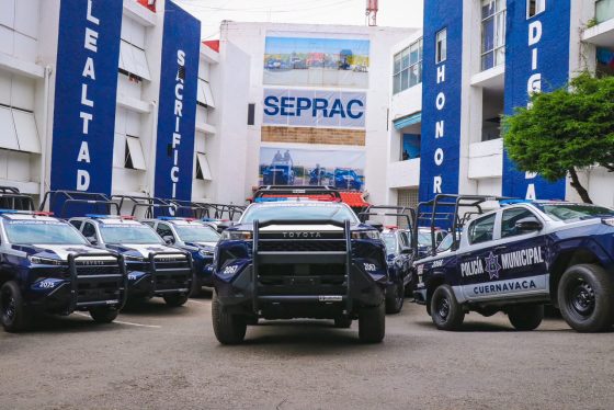 B1668 30/10/26 DESTINA CUERNAVACA MÁS DE 50 MILLONES DE PESOS A NUEVO EQUIPAMIENTO PARA SEGURIDAD Y MOVILIDAD