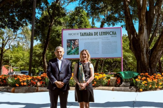 B1642 23/10/26 INCORPORA CUERNAVACA EL LEGADO DE TAMARA DE LEMPICKA A SU PATRIMONIO URBANO